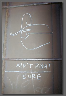 ain't right, sure