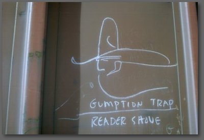 gumption trap, reader shove