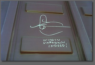 widely unknown indeed!