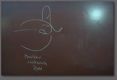monday morning run