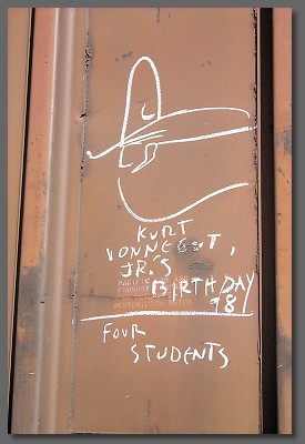 kurt vonnegut jr's birthday 98, four students