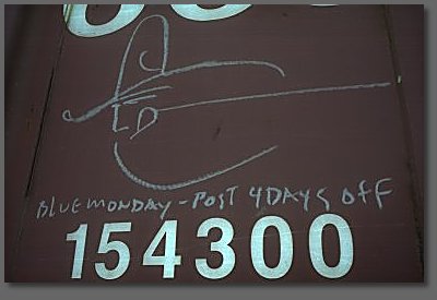 blue monday - post 4 days off