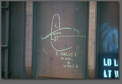 2 halves make a whole