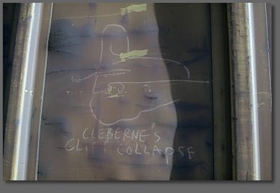 cleberne's cliff collapse