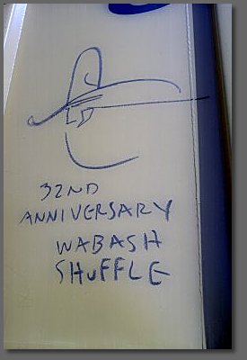 32nd anniversary wabash shuffle