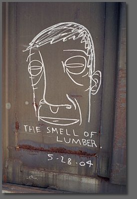the smell of lumber
