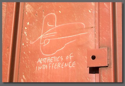 aesthetics of indifference
