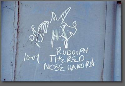 Rudolph the Red Nose Unicorn