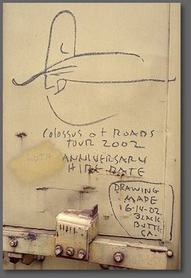 colossus of roads tour 2002, 40th anniversary hire date