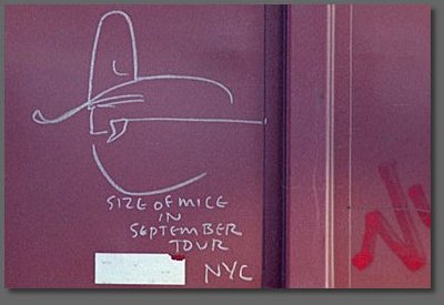 size of mice in september tour nyc