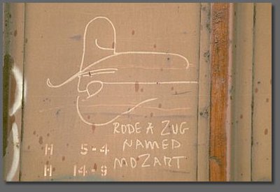 rode a zug named Mozart