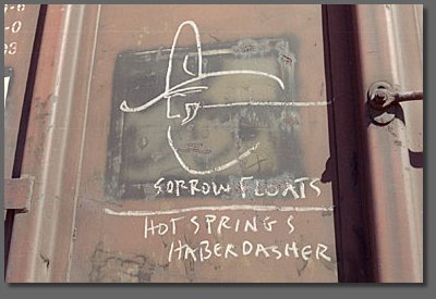 sorrow floats, hot springs haberdasher