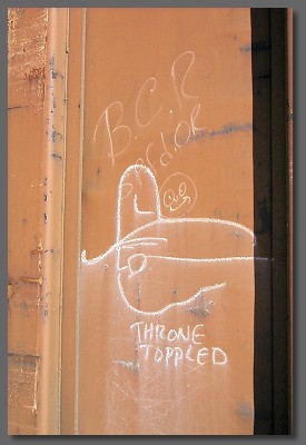throne toppled