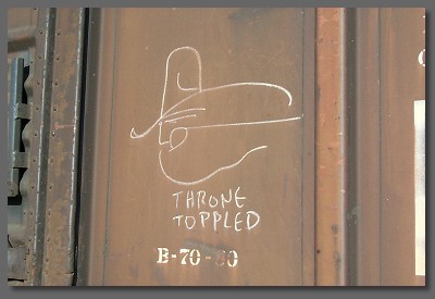 throne toppled