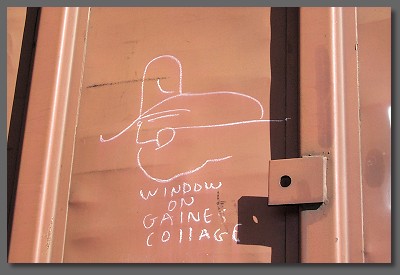 window on gaines collage