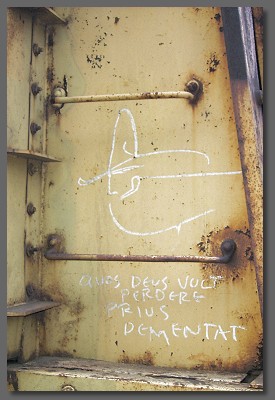 quos deus vult perdere prius dementat