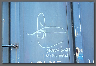 sorrow floats, mobile man