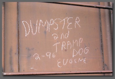 Dumpster & Tramp Dog
