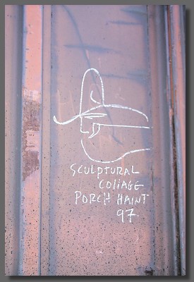 sculptural collage porch haint 97