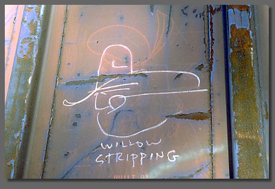 willow stripping