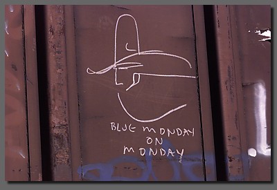 blue monday on monday