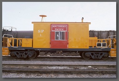 Modified Southern Pacific caboose