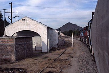 Riding east through San Blas on the train to Chihuahua