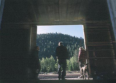 Heading Home: Crazy Angel, Ben, Longhaired Donnie and Meathead
