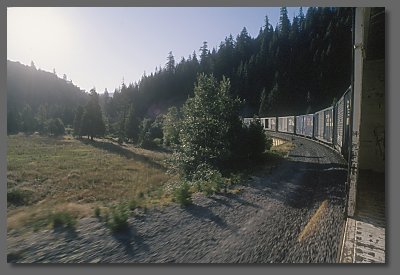 Cantara Loop, above Dunsmuir, CA
