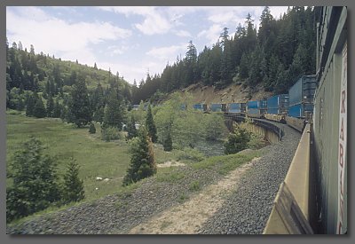 Cantara Loop, above Dunsmuir, CA