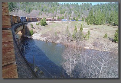Cantara Loop, above Dunsmuir, CA