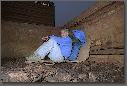 Hanging out in a gondola