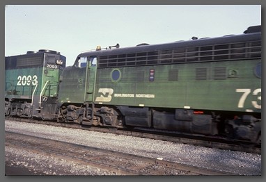 Burlington Northern F7