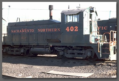 Sacramento Northern Alco switcher