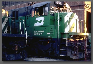 Burlington Northern U-boat