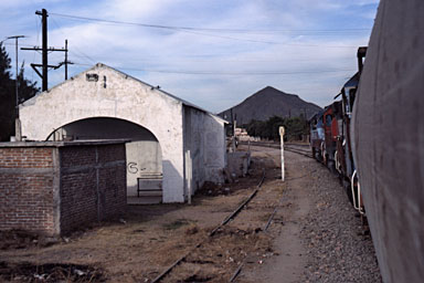 Riding east through San Blas on the train to Chihuahua