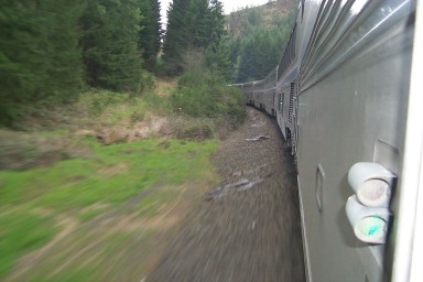 I take Amtrak back to Dunsmuir