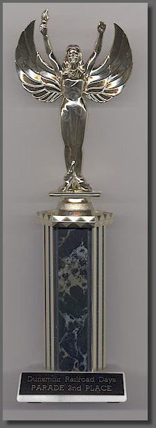 Dunsmuir Railroad Days trophy